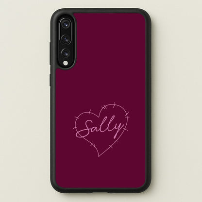 Stitched Heart Sally Huawei P20 Pro Case