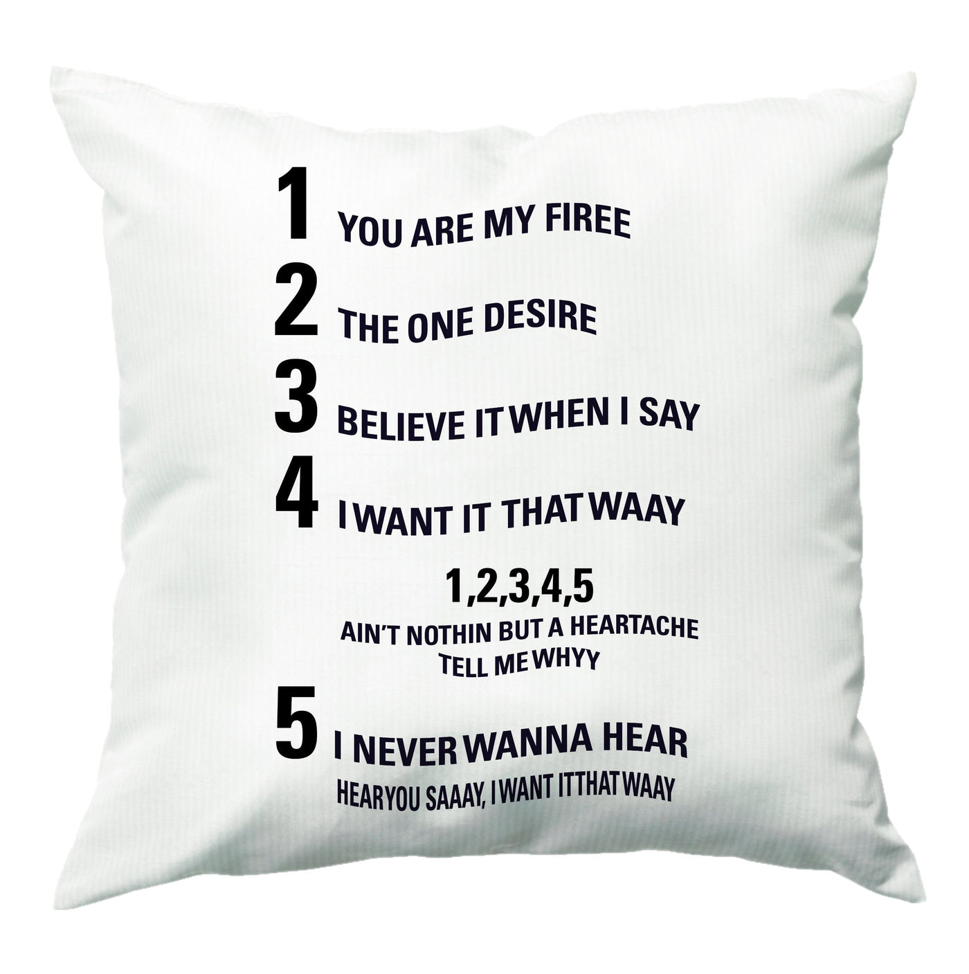 I Want It That Way - Brooklyn Nine-Nine Cushion