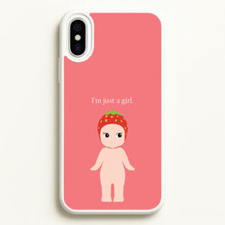 I'm Just A Girl iPhone XS Max Case