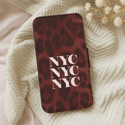 Concrete Jungle Leather Phone Case