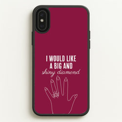 Shiny Diamond iPhone XS Max Case