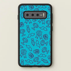 Dad Doodles Pattern Galaxy S10 Case