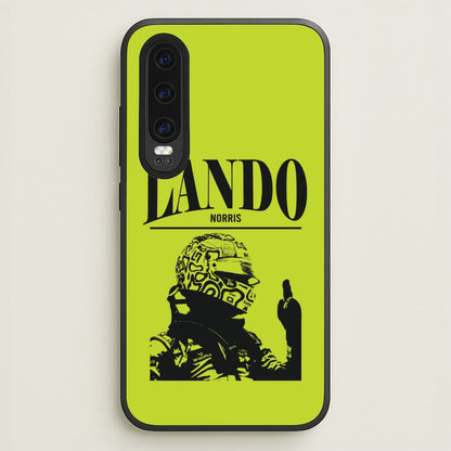 Lando Black And Green  Huawei P30 Case