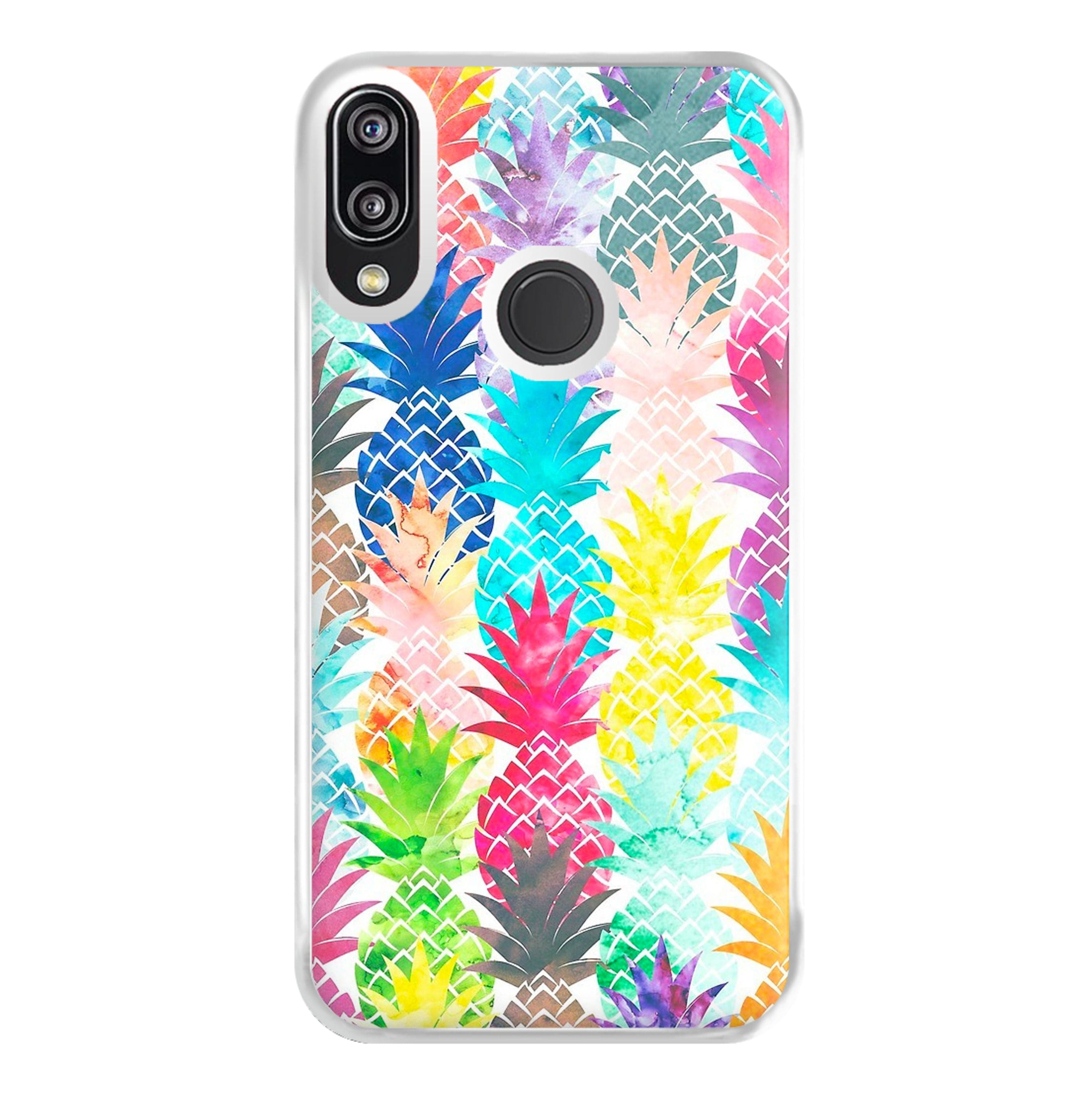 Watercolour Pineapple Pattern Phone Case