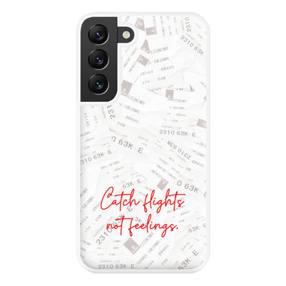 Catch Flights Not Feelings Collage Galaxy S22 Plus Case