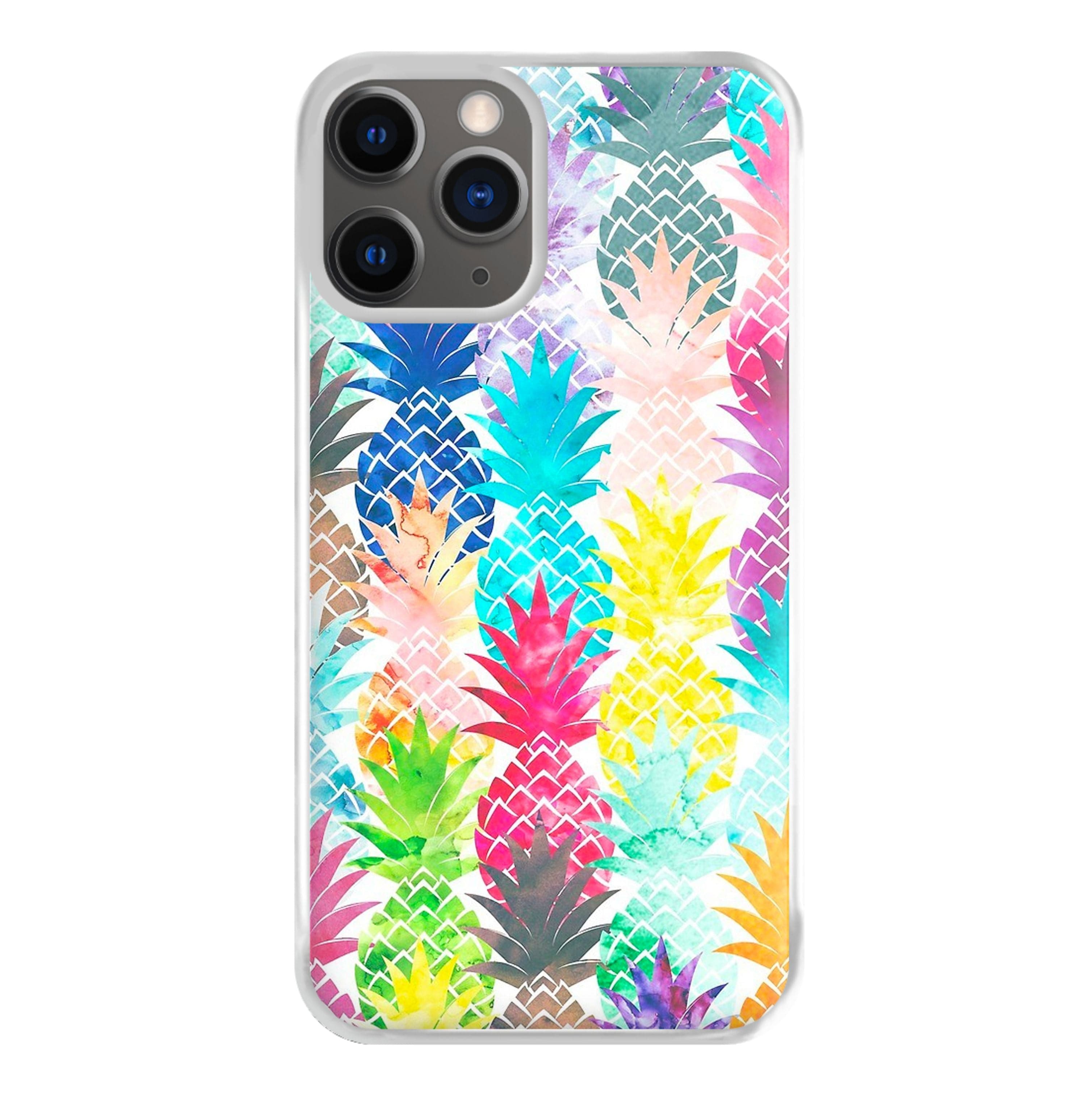 Watercolour Pineapple Pattern Phone Case