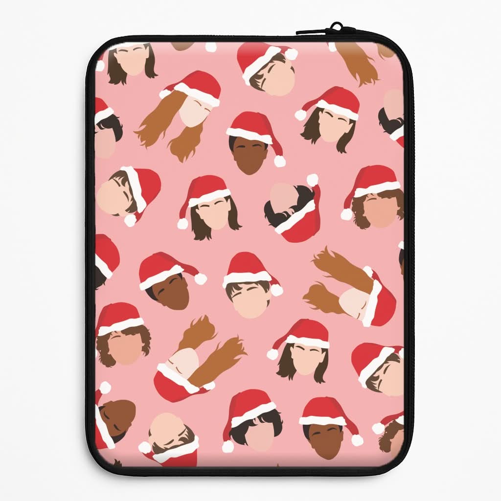 Christmas Stranger Crew Pattern Laptop Sleeve