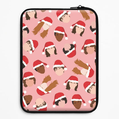 Christmas Stranger Crew Pattern Universal Laptop Sleeve