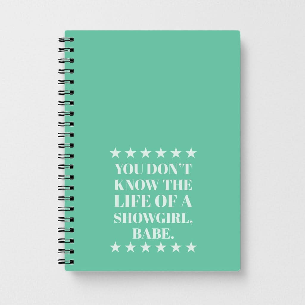 You Don't Know Babe  Notebook
