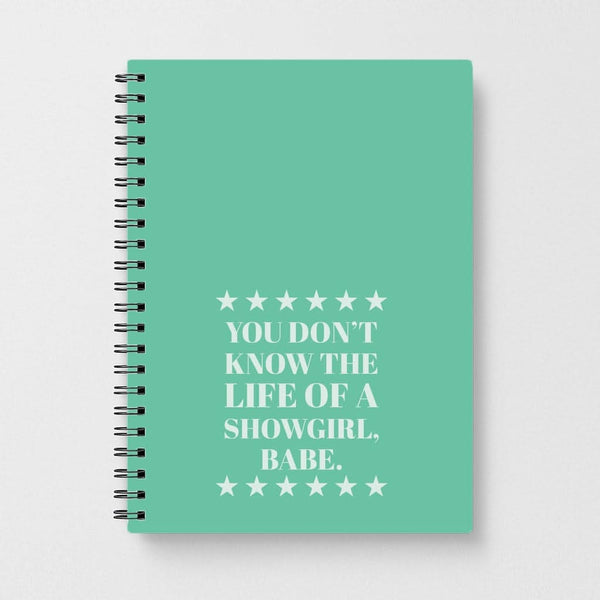 You Don't Know Babe  Notebook