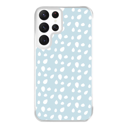 Pastel Blue Dots Phone Case