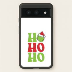 Green Ho Ho Ho Google Pixel 8a Case