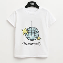 Ocasionally Discoball Kids Unisex T-Shirt