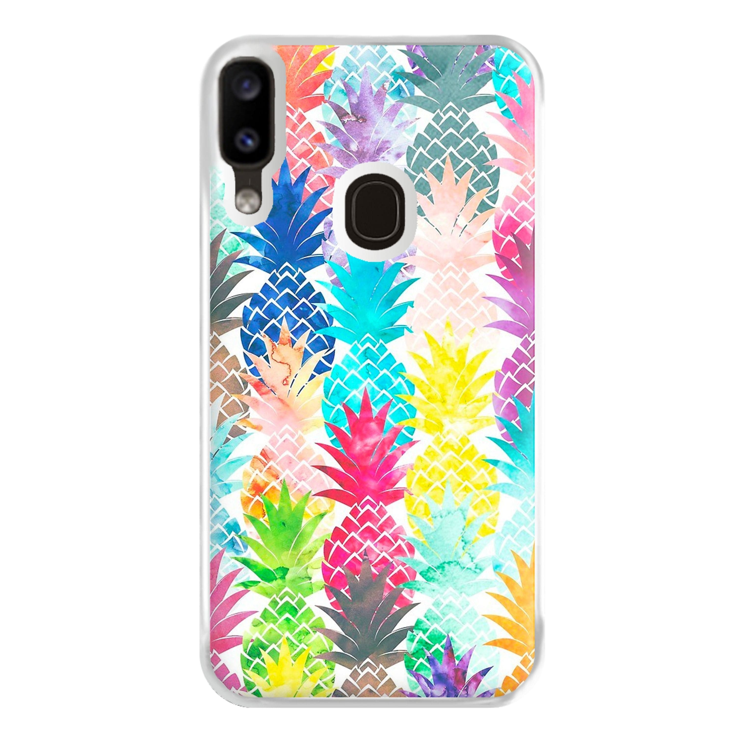 Watercolour Pineapple Pattern Phone Case