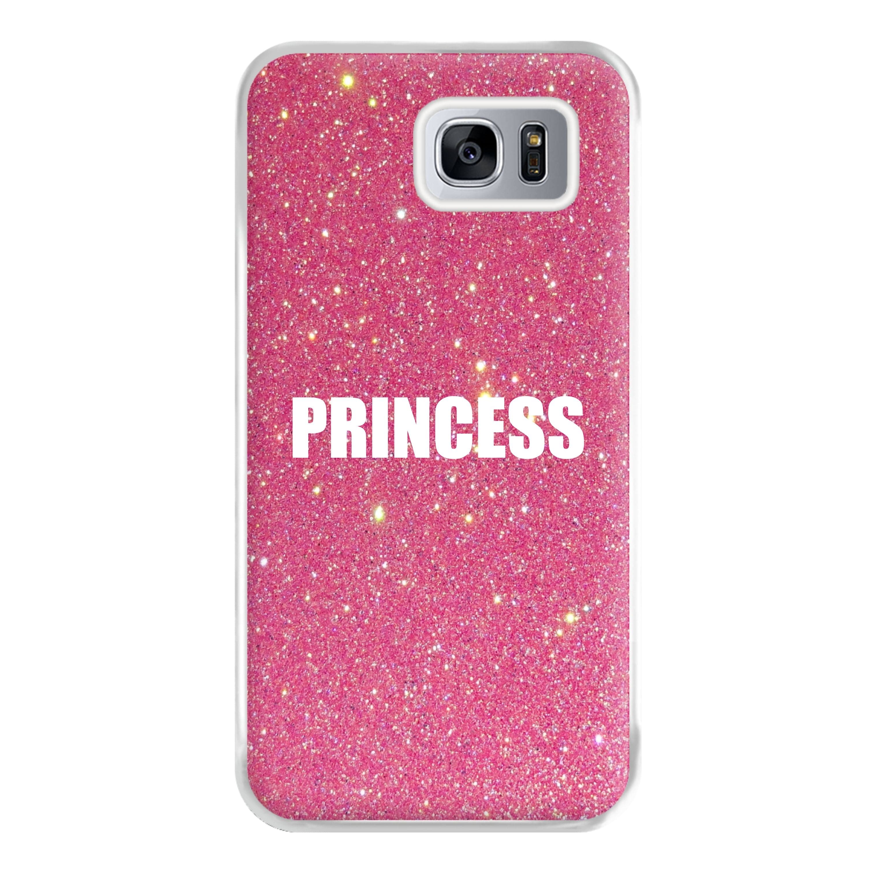 Glittery Pink Princess Phone Case