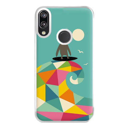 Surfing Sloth Phone Case