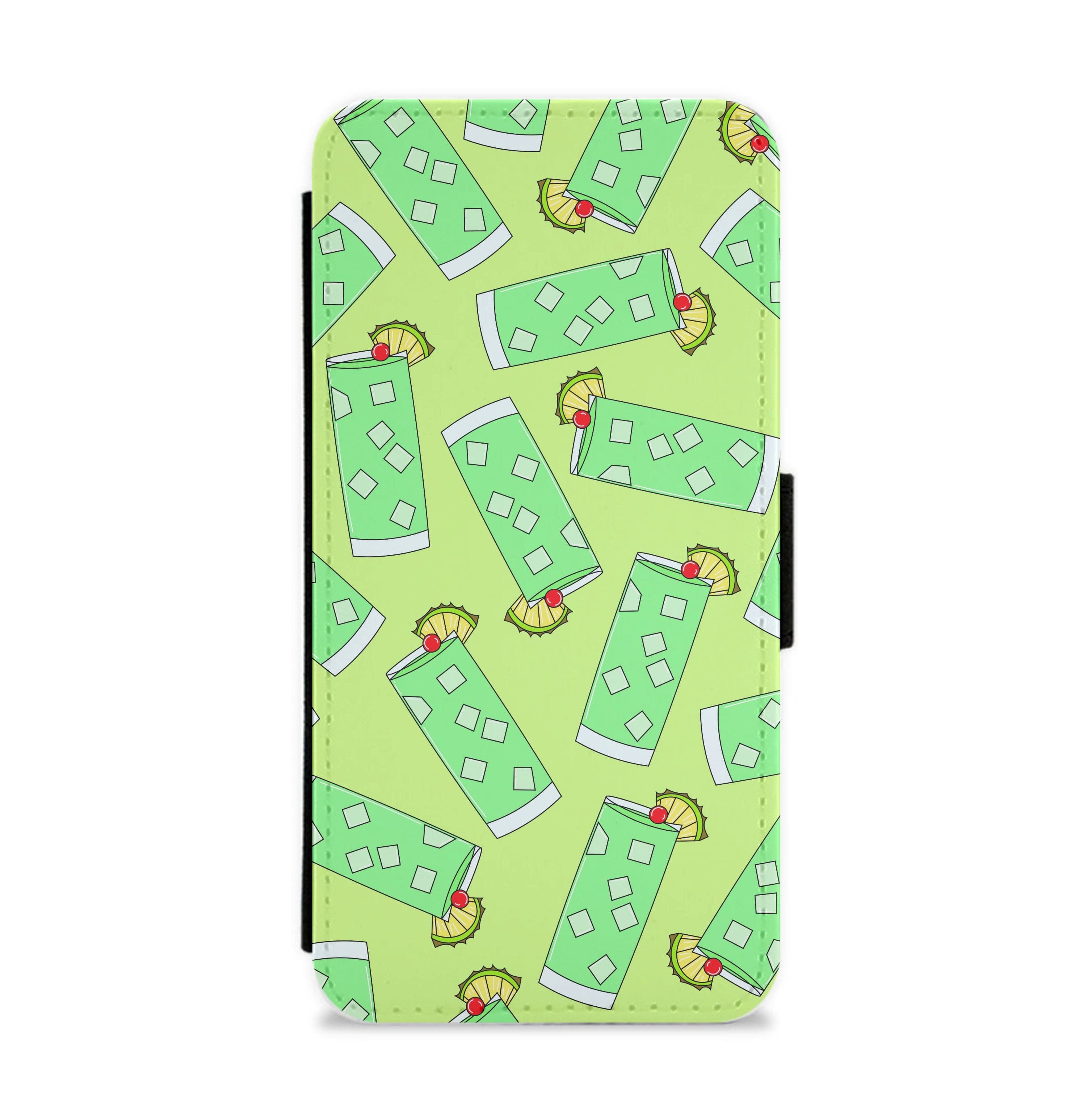 Pina Colada - Summer Flip / Wallet Phone Case