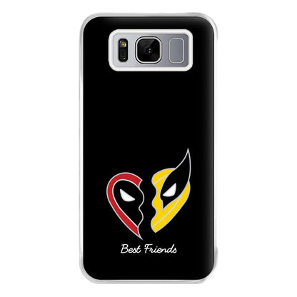 Superhero Best Friends Locket Galaxy S8 Plus Case