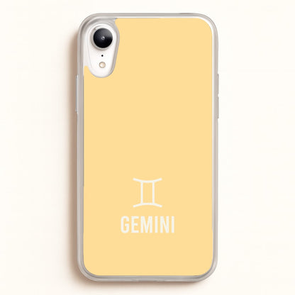 Gemini Pastel Zodiac iPhone XR Case