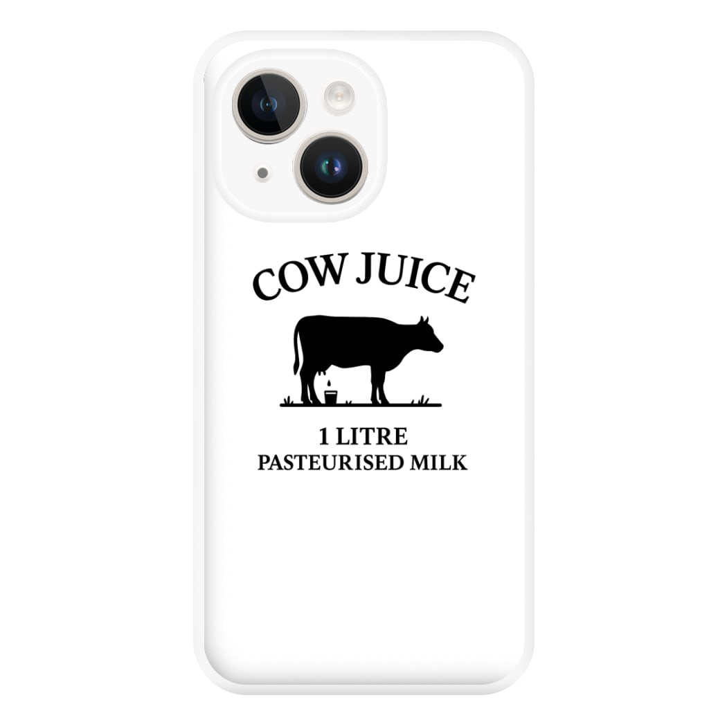 Cow Juice iPhone 15 Plus Case