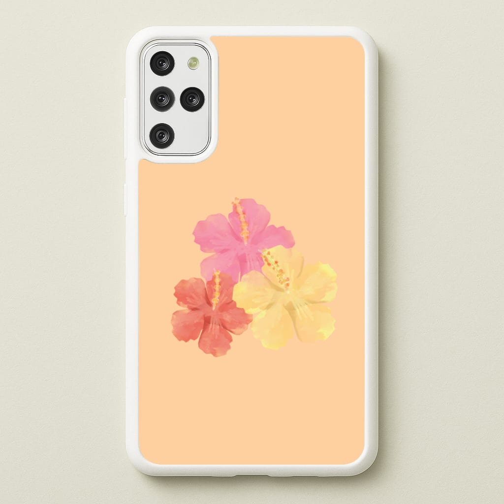 Hibiscus Sunset Galaxy S20 Plus Case
