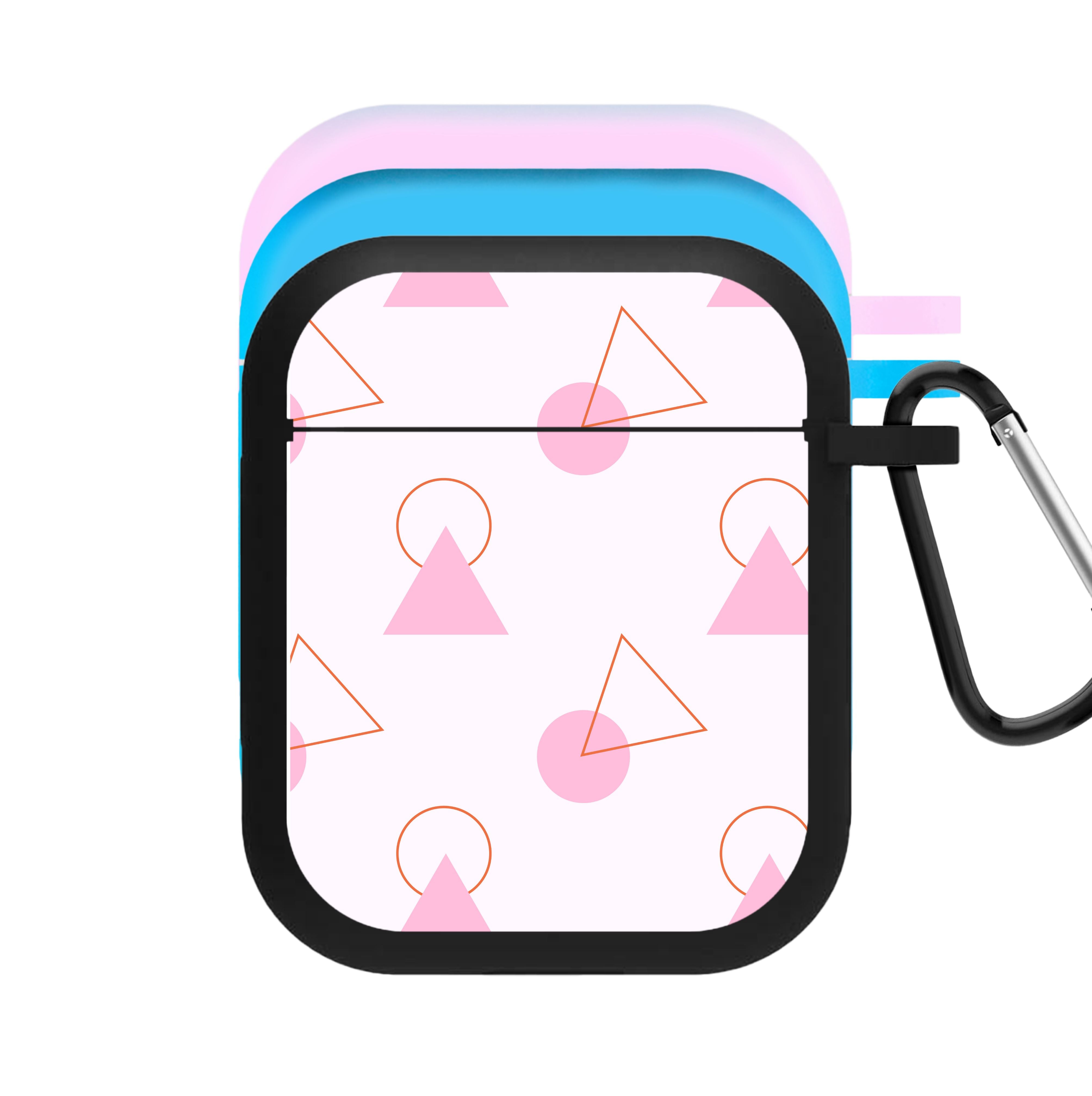 Triangle Pattern - Eighties AirPods Case