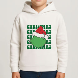Green Creature Christmas Boys Hoodie
