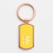 Mother Anagram Luxury Keyring 4