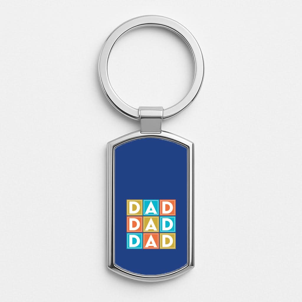 Dad Cubes Luxury Keyring