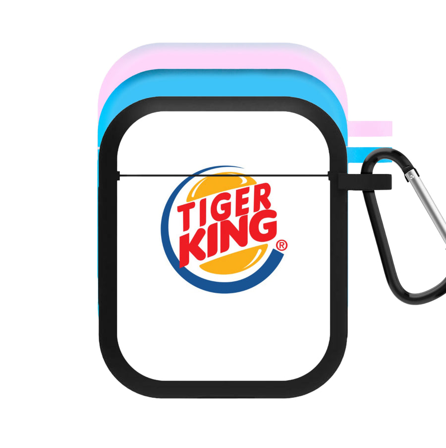 Tiger / Burger King Logo - Tiger King AirPods Case