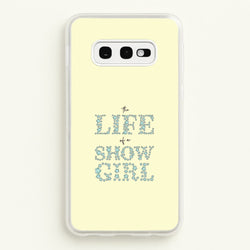 TLOAS Bedazzled Writing Galaxy S10e Case