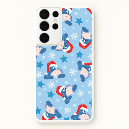 Cartoon Donkey Stars Pattern Galaxy S21 Ultra Case