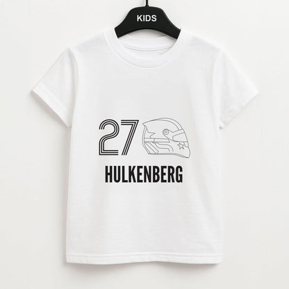 Hulkenberg Helmet 2026 Kids Unisex T-Shirt