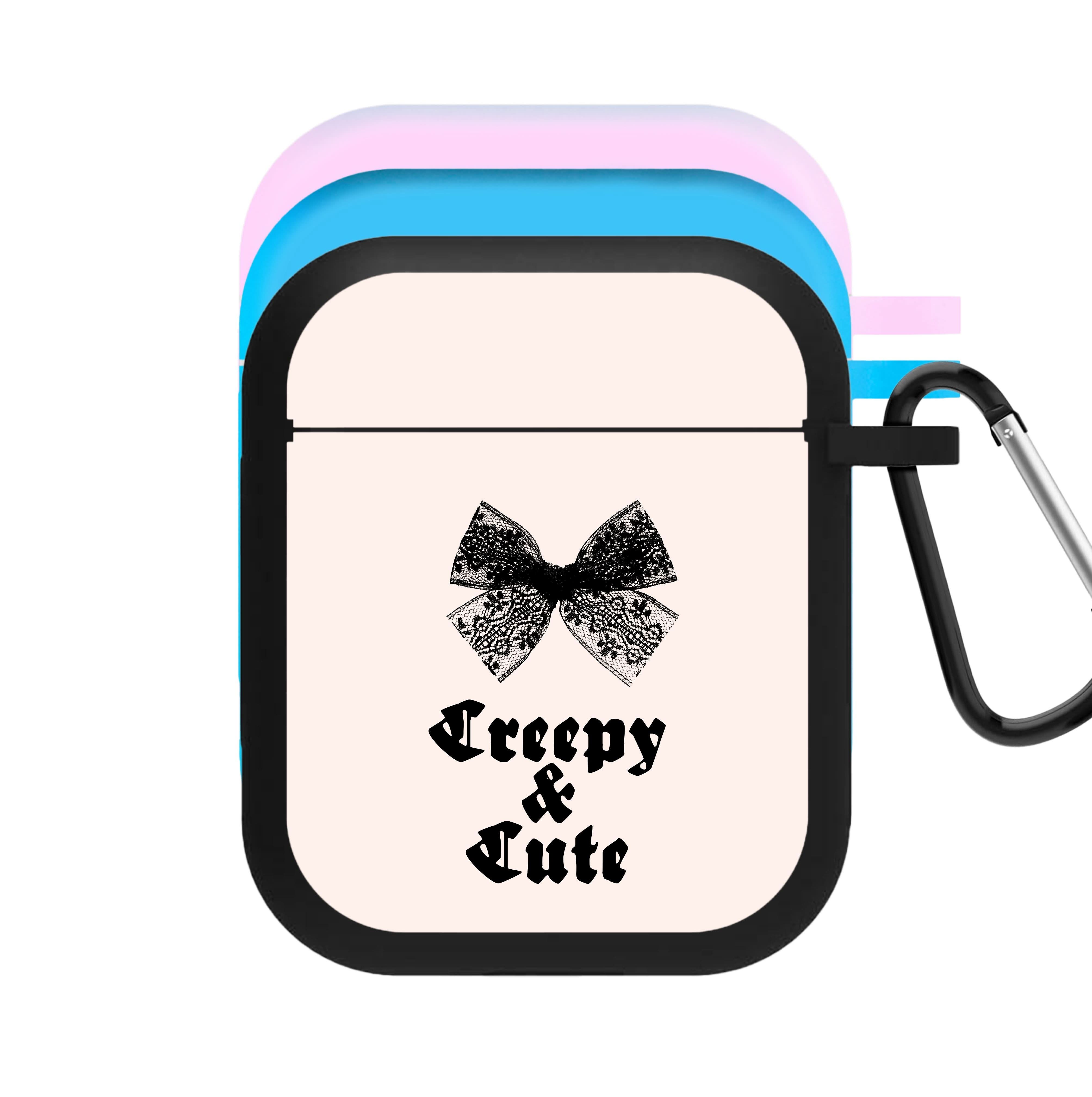Creepy And Cute Coquette AirPods Case