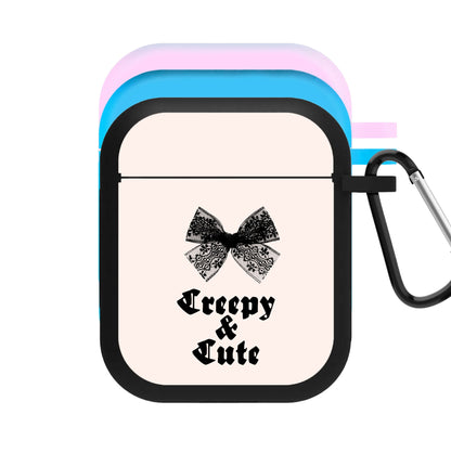 Creepy And Cute Coquette AirPods Case