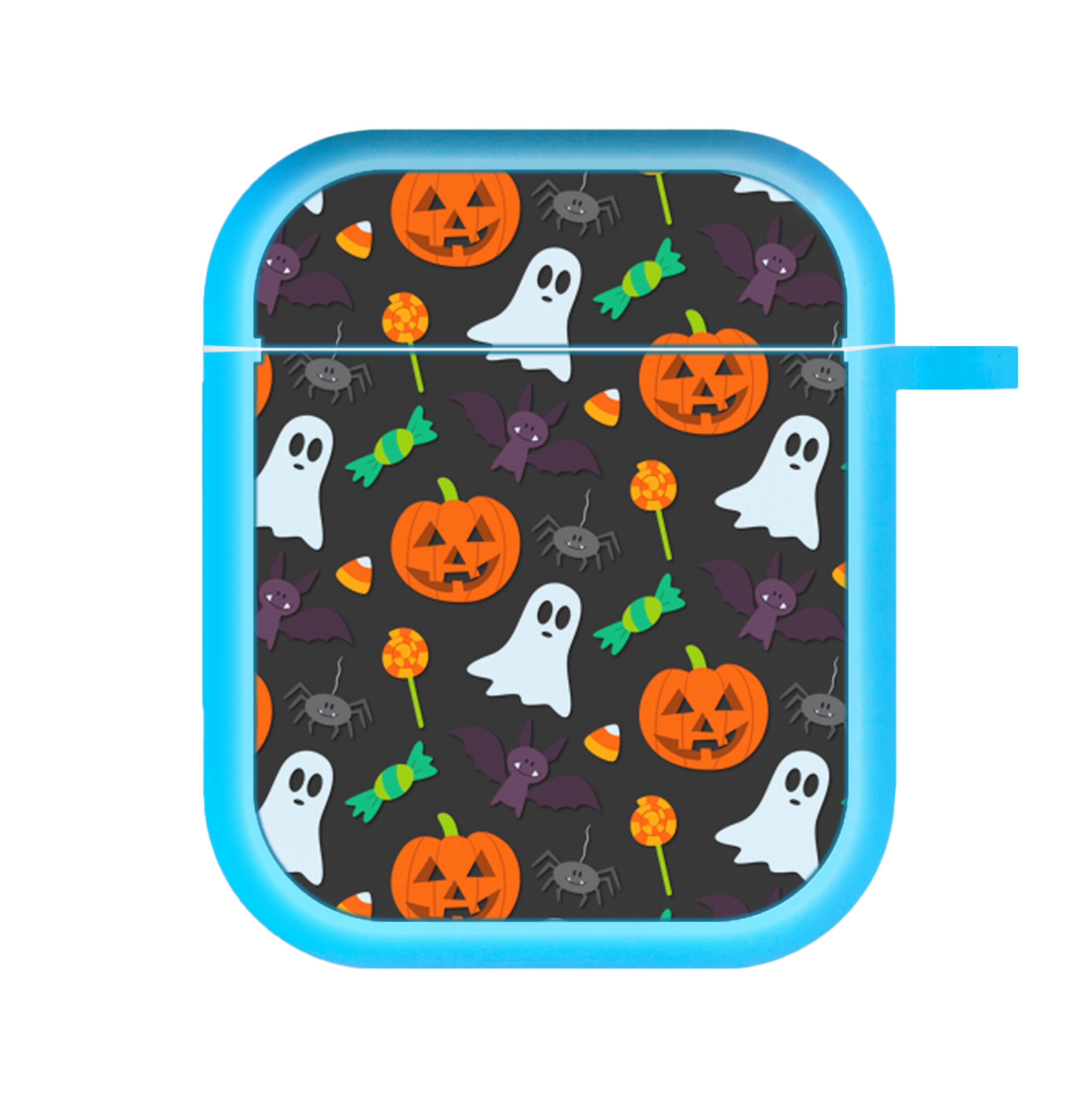 Colourful Halloween Pattern AirPods Case