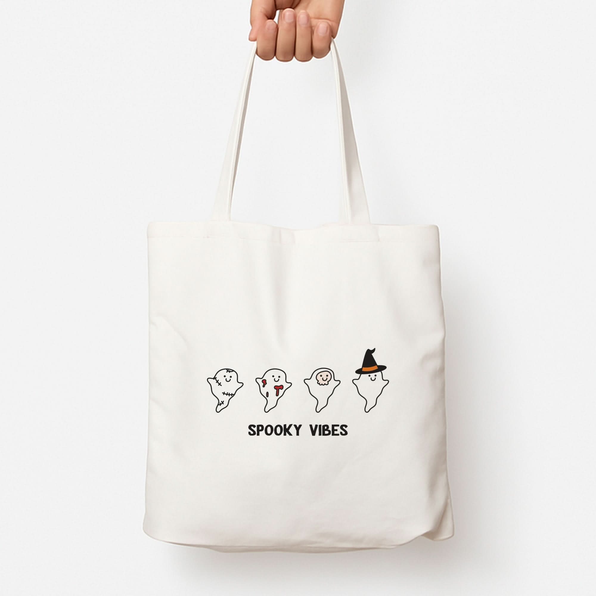 Spooky Vibes Ghosties II Tote Bag