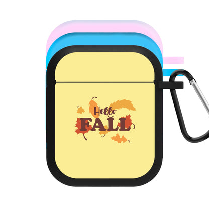 Hello Fall AirPods Case