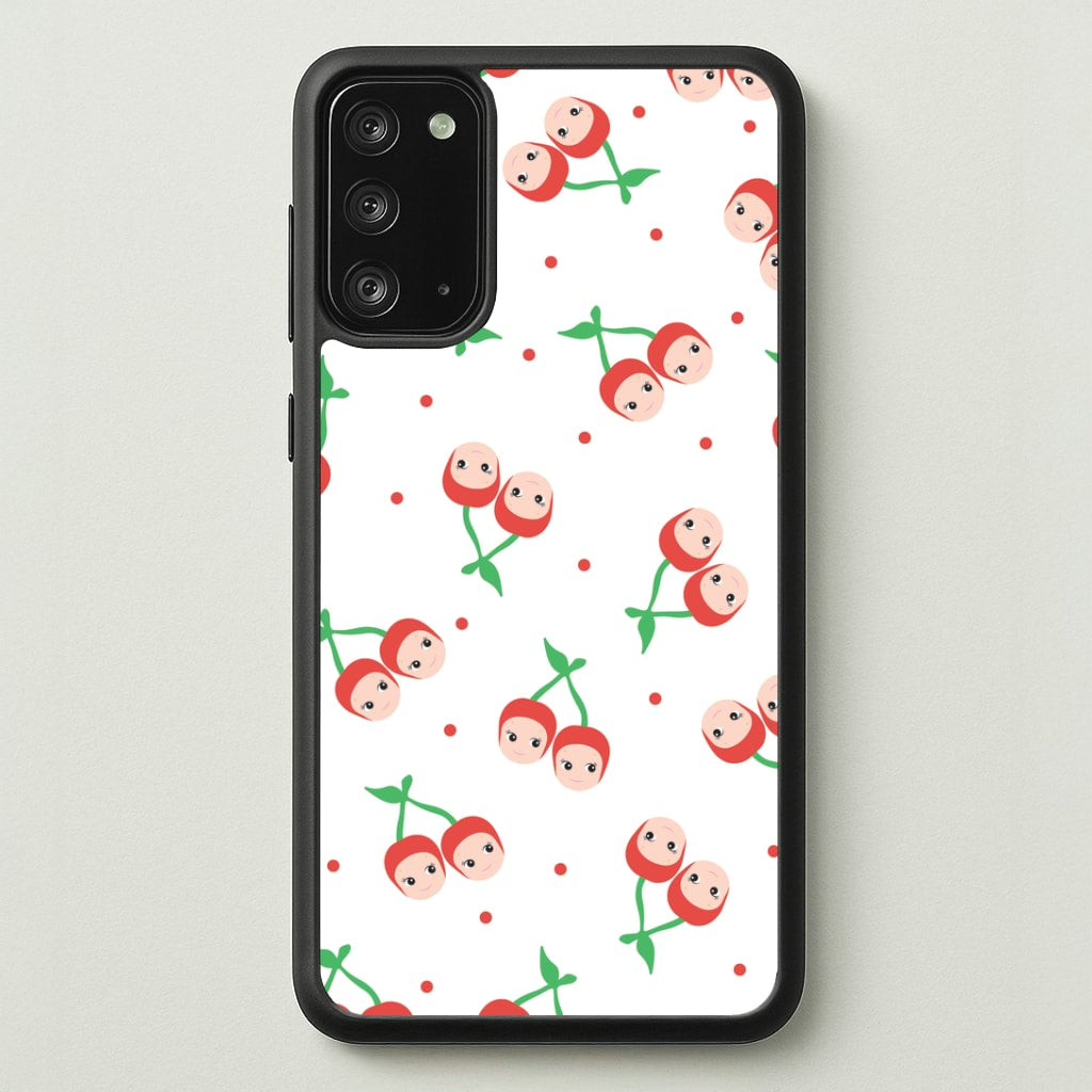 Cherry Angels Pattern Galaxy Note 20 Case