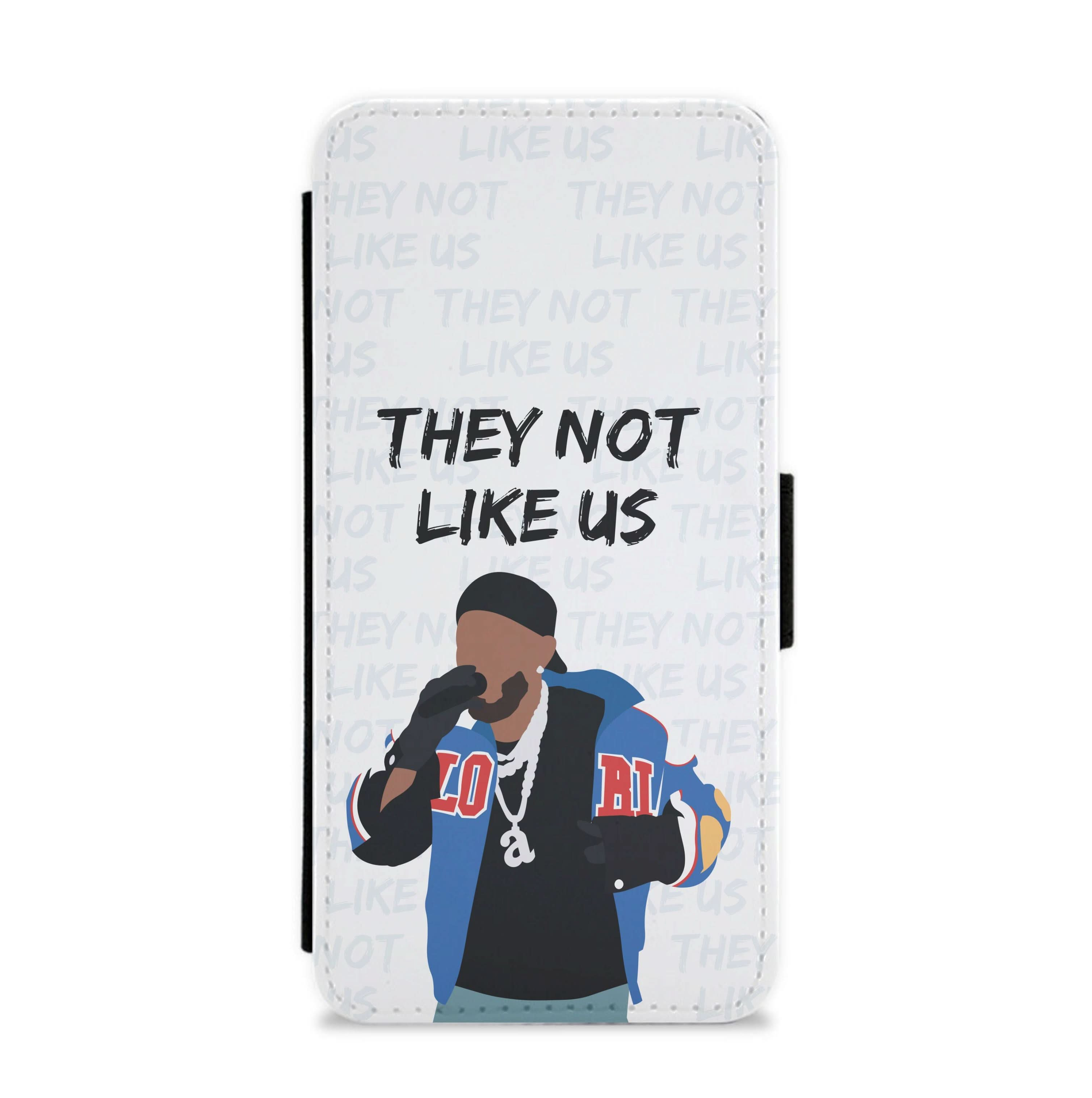 They Not Like Us Flip / Wallet Phone Case