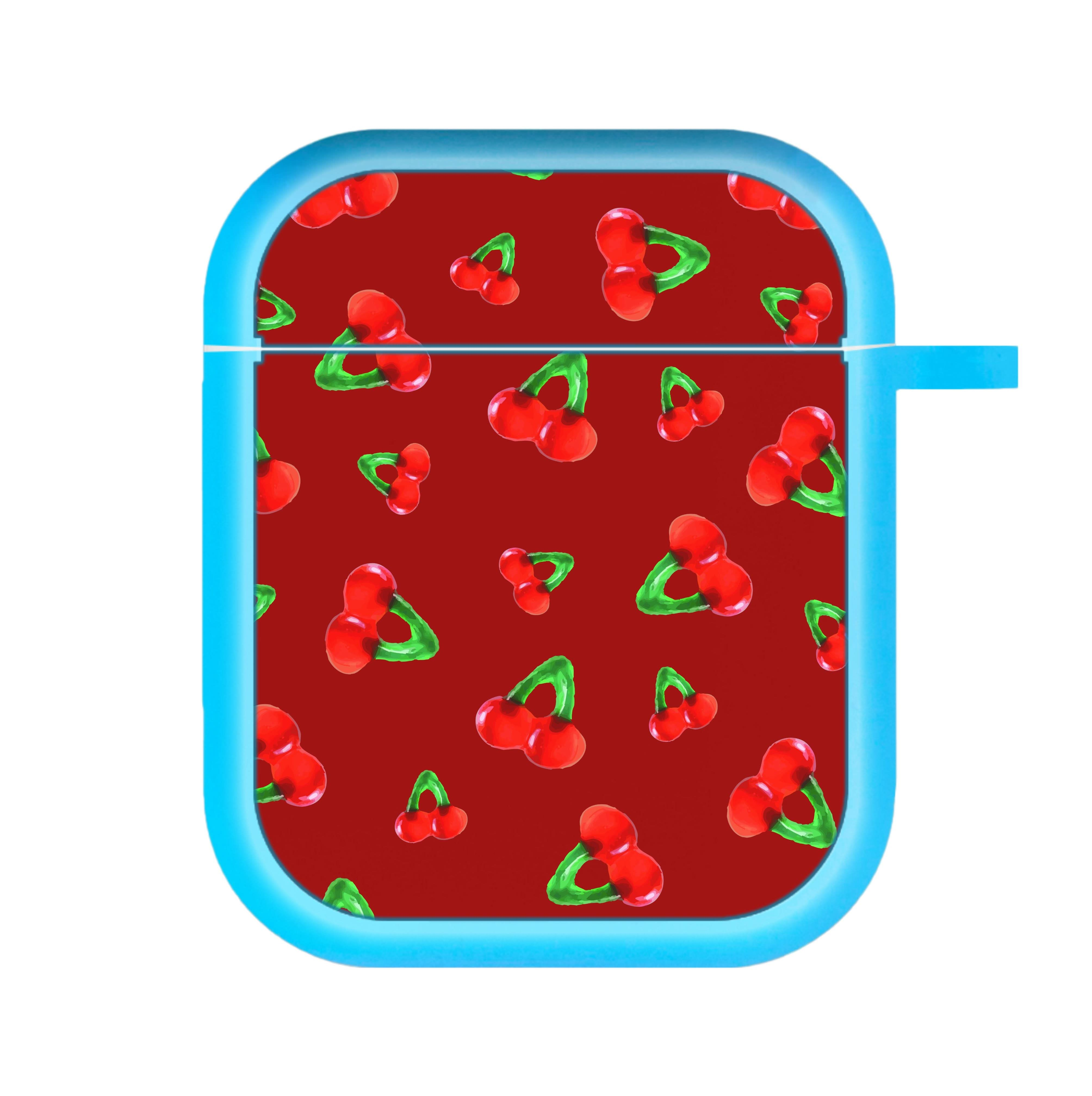 Gummy Cherries Pattern AirPods Case