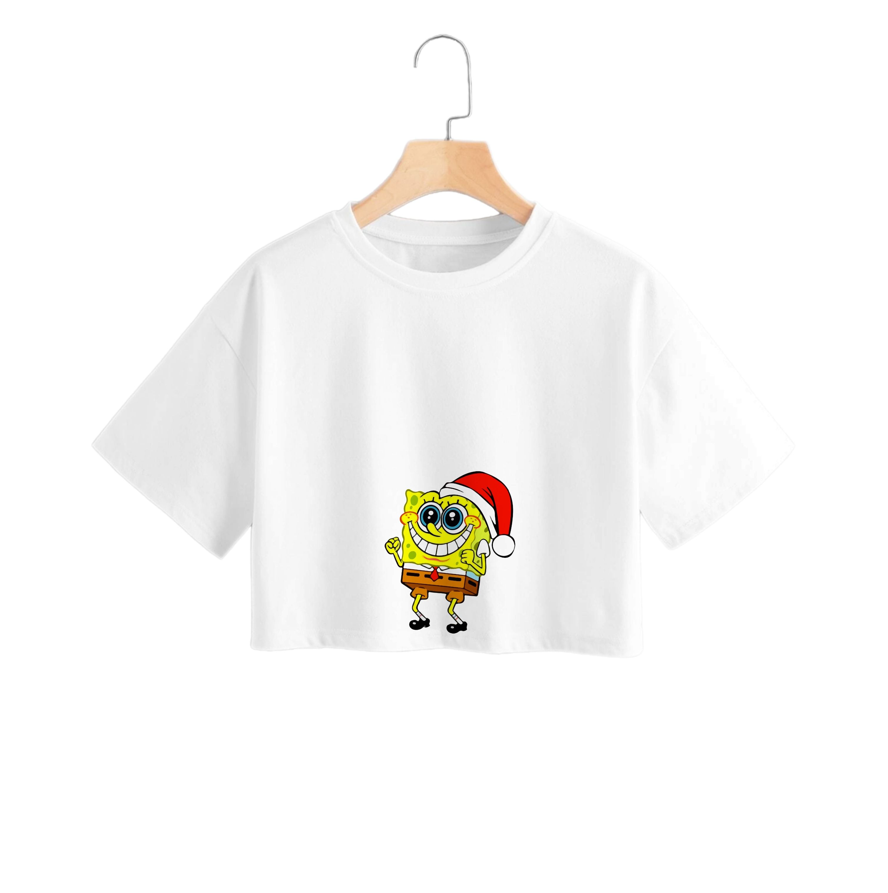 Sponge - Christmas Crop Top