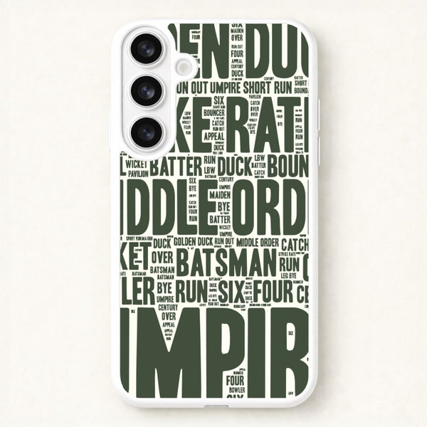 Cricket Wordscape Galaxy S26 Case