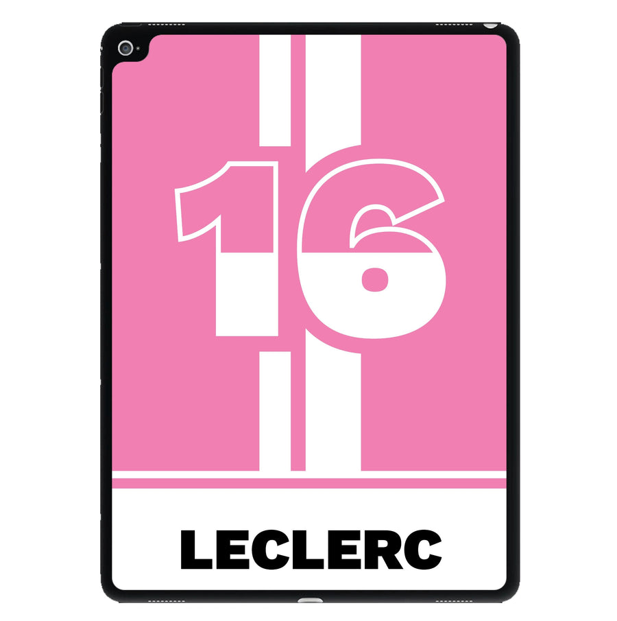 Pink Leclerc iPad Case