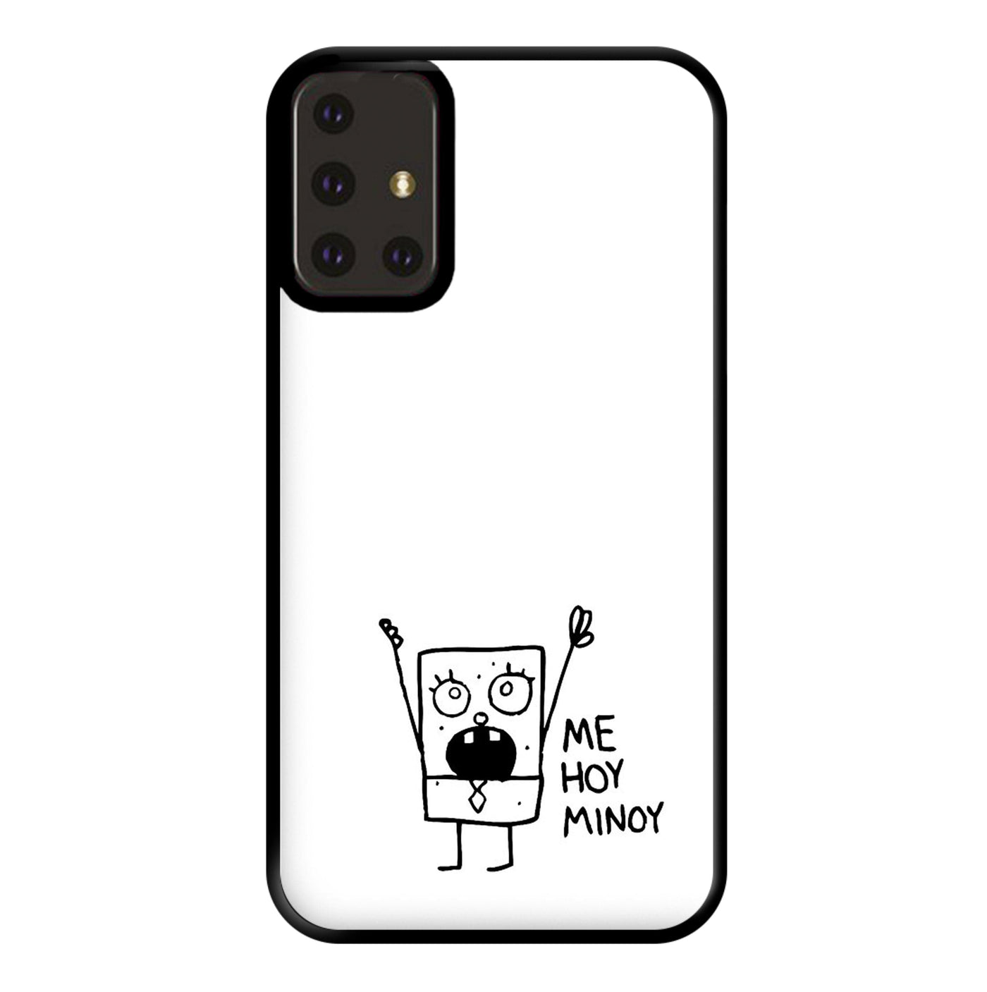 Doodlebob Me Hoy Minoy - Spongebob Phone Case