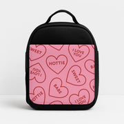 Quote Love Hearts Pattern Lunchbox 1
