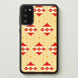 Abstract Christmas Baubles Pattern Galaxy S20 Case