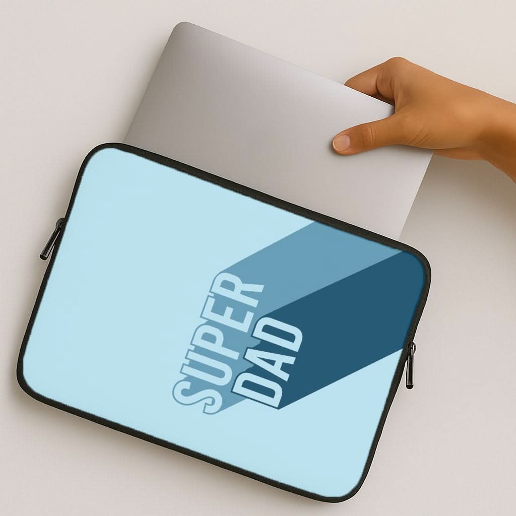 Super Dad Title MacBook Cover