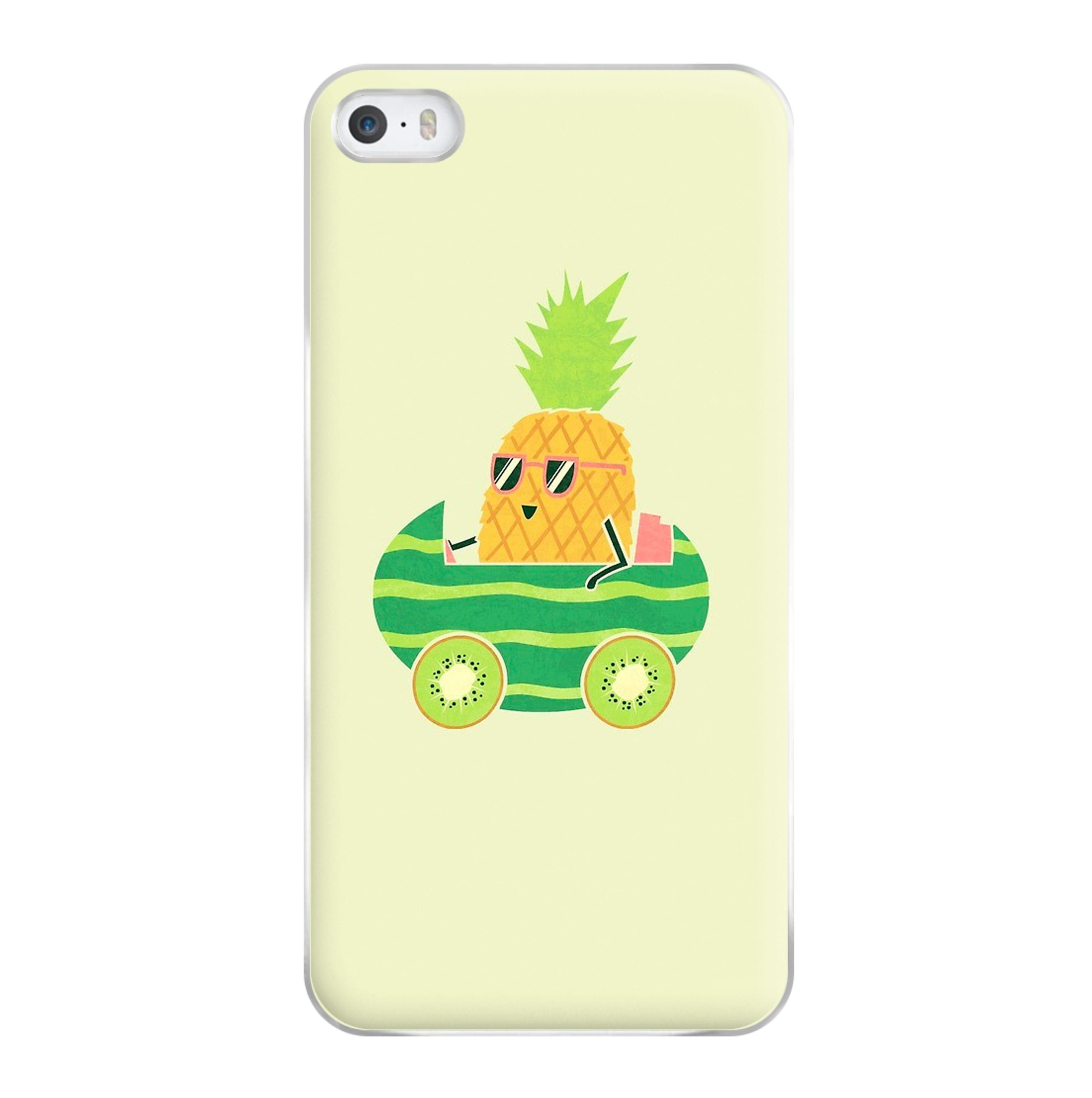 Summer Drive Pineapple Phone Case