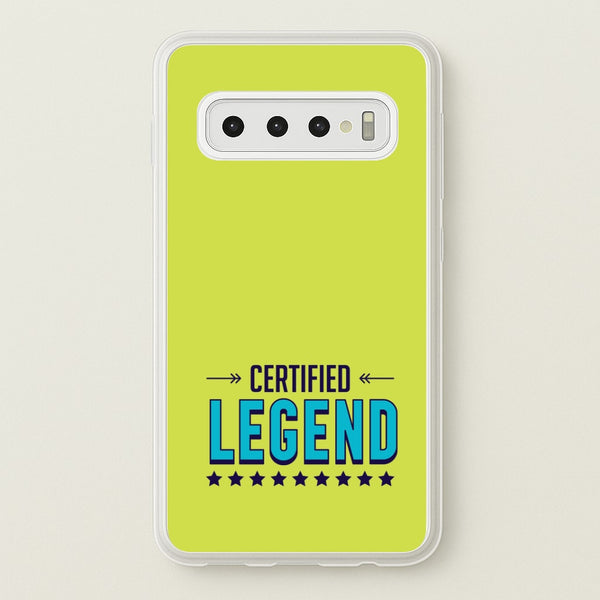 Certified Legend Galaxy S10 Case